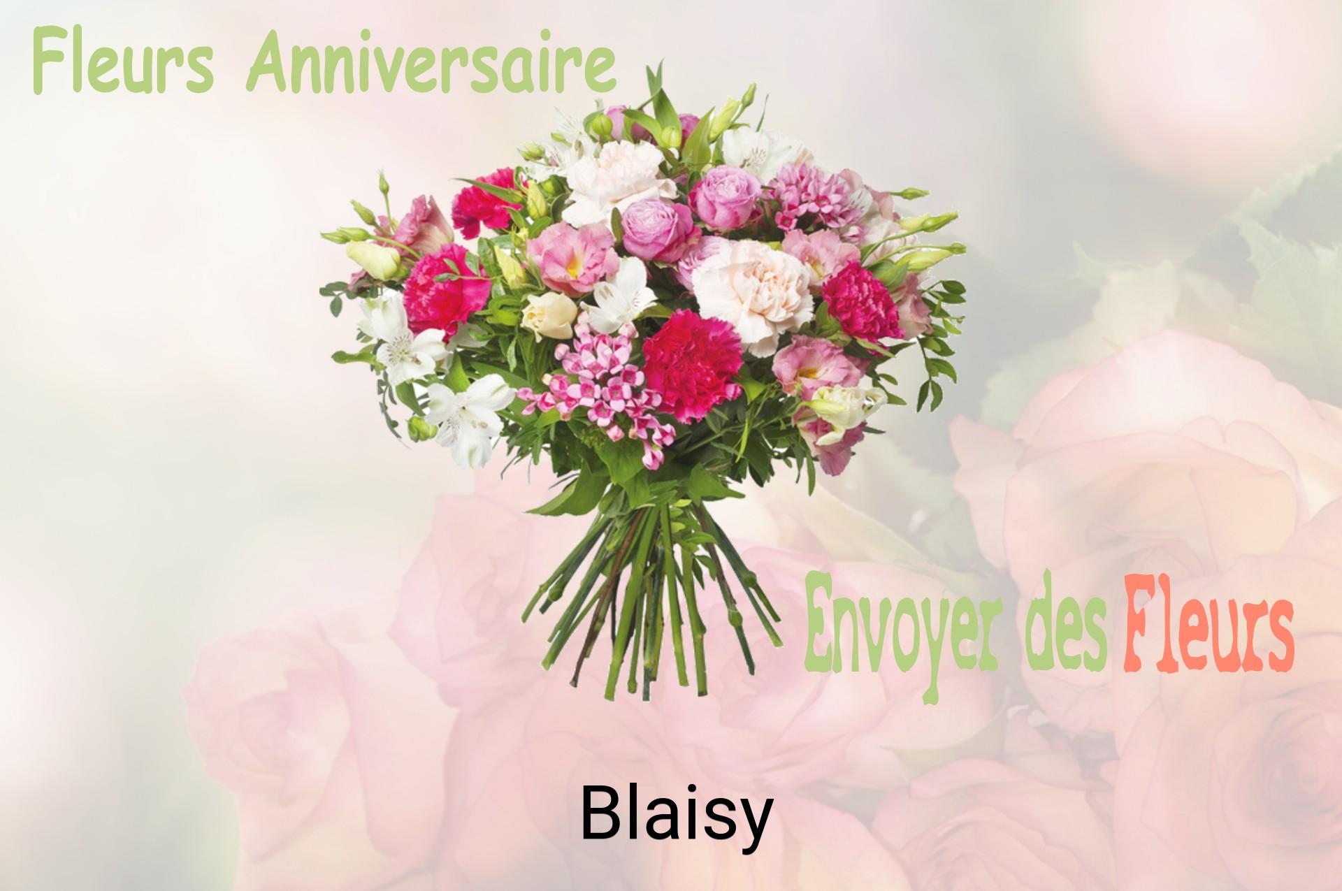 Bouquet de fleurs d’anniversaire livré à Blaisy