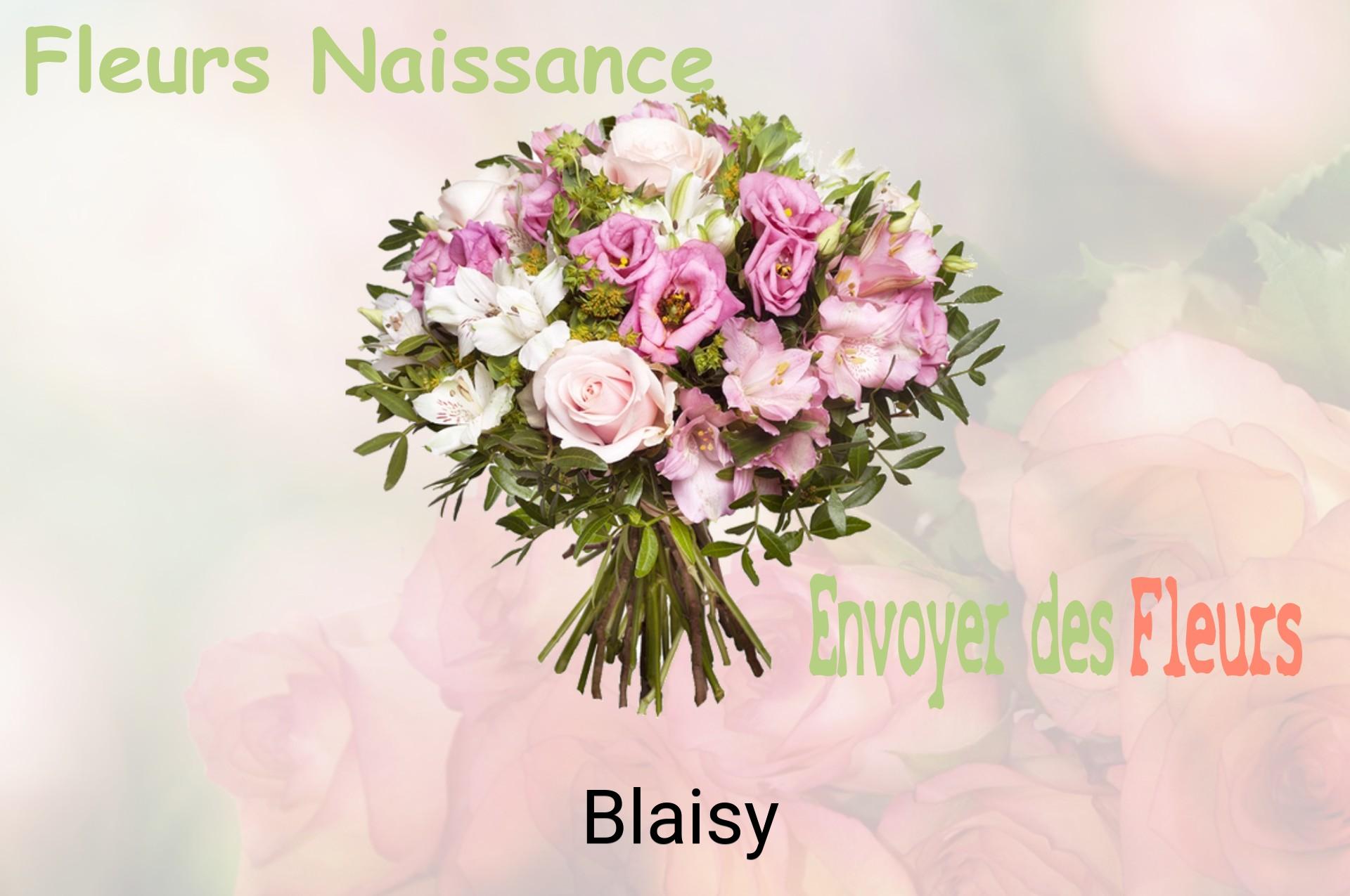 Bouquet de fleurs de naissance livré à Blaisy